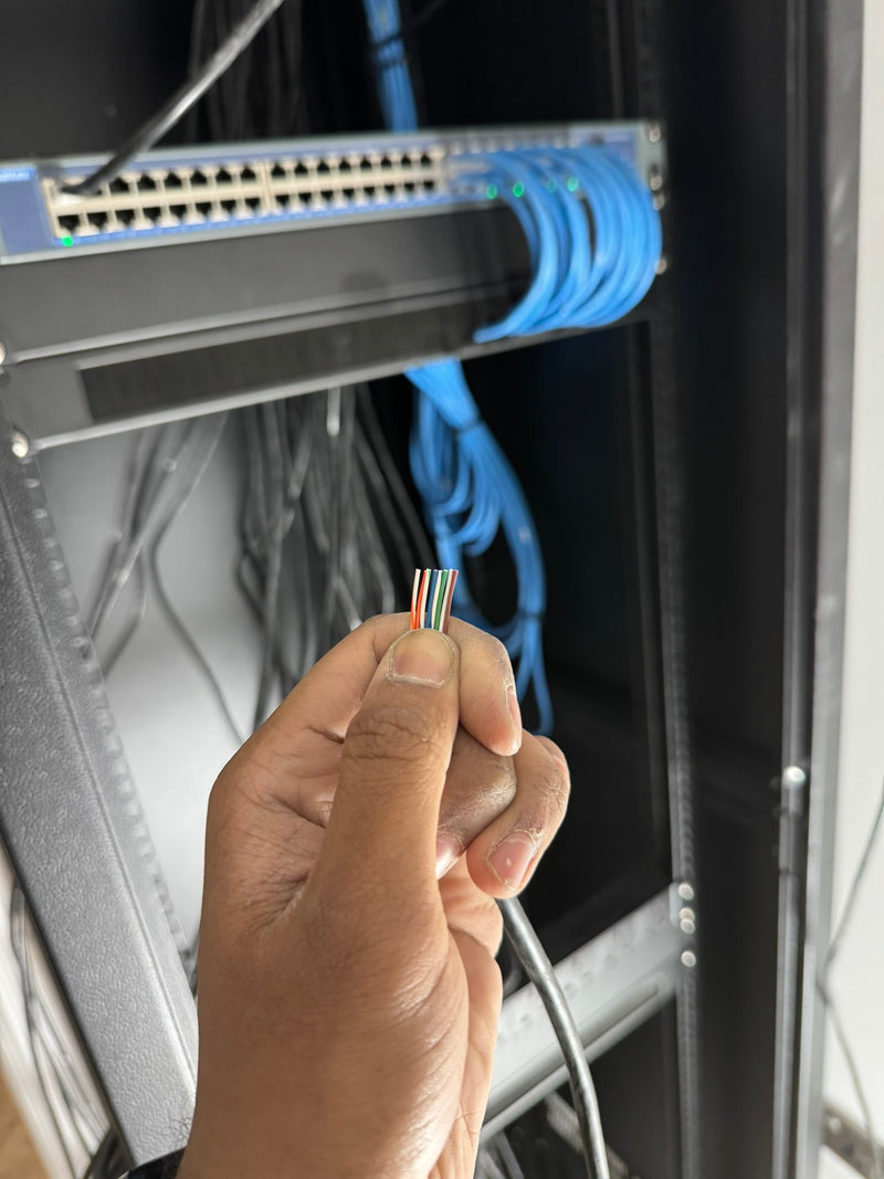 CCTV, Ethernet and Wi-Fi networking installation by Zivaa Electrics in Stirchley, Birmingham